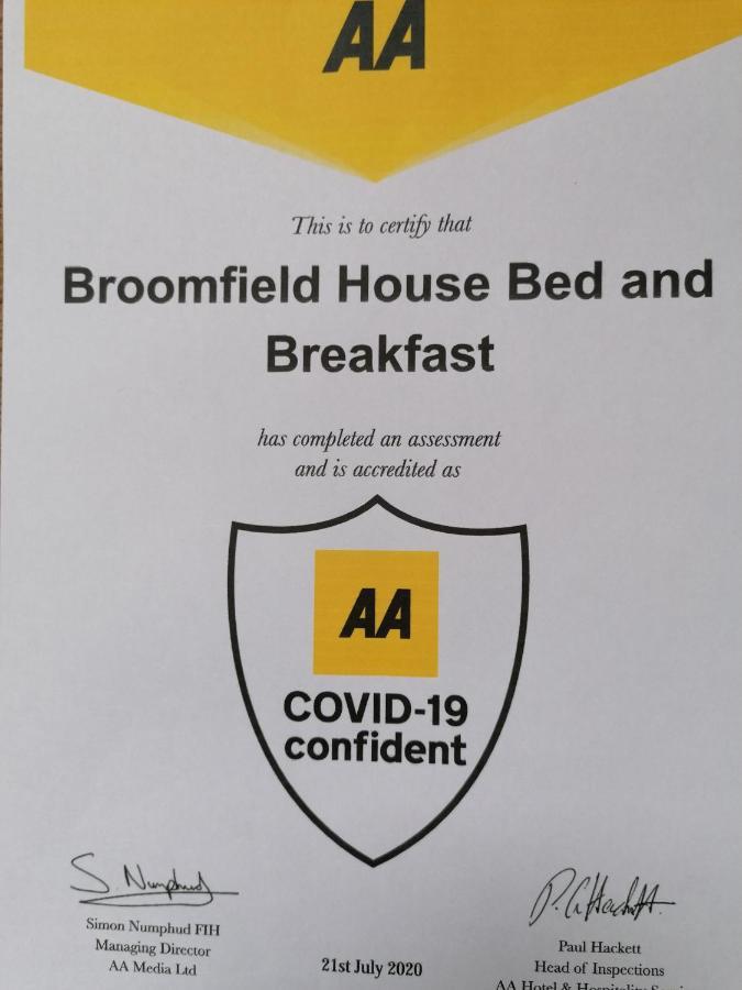 Broomfield House Bed And Breakfast Earlston Exteriör bild
